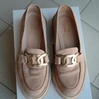 mocassino  scamosciato donna