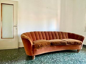 Sofa divano fagiolo gio ponti design modernariato