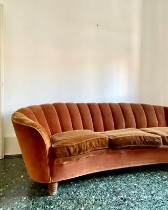 Sofa divano fagiolo gio ponti design modernariato