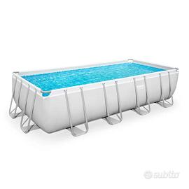 Piscina 488x244xH122 cm BESTWAY con pompa a sabbia