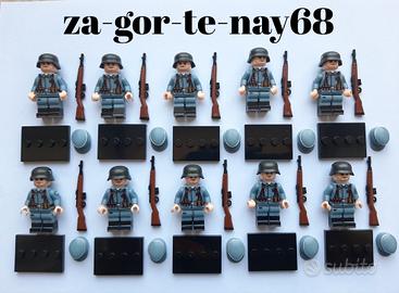 Soldati tedeschi ww2 Luftwaffe compatibili Lego 