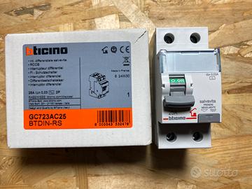 Interruttore Salvavita BTicino