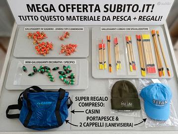 Lotto Completo Galleggianti + Bombarde + REGALI