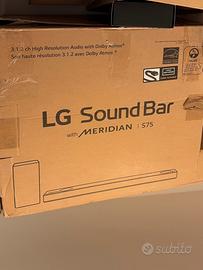 Soundbar LG S75Q 3.1.2 ch (380W) con MERIDIAN