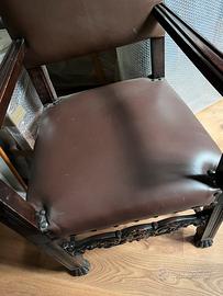 Set 2 sedie noce anni 40