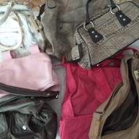 Borse donna ( di marca )  7 pz.