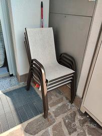 Sedie da esterno Nuove
