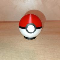 Pokeball stampata in 3D