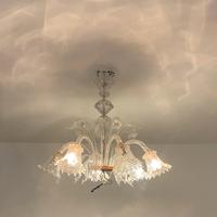 Lampadario vetro di murano vintage