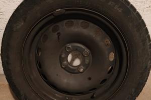 4cerchi in ferro R14 lancia ypsilon