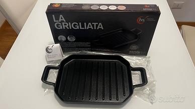 Padella in ghisa per grigliate