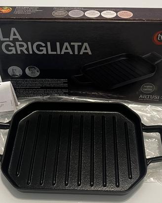 Padella in ghisa per grigliate