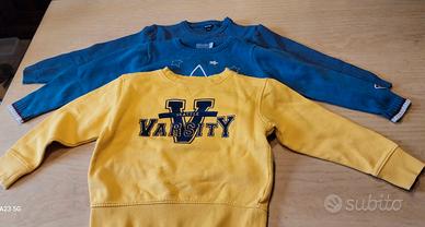 felpe/maglie primavera estate tg 104/110