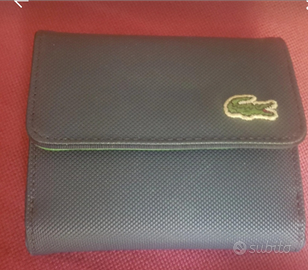 Portafoglio donna blu ""Lacoste" originale