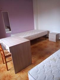 Camere arredate in Via Perez per studentesse