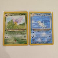 carte Pokemon light dewgong venomoth neo destiny 