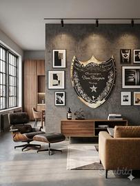 Insegna Vintage Champagne DomPerignon