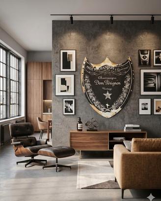 Insegna Vintage Champagne DomPerignon