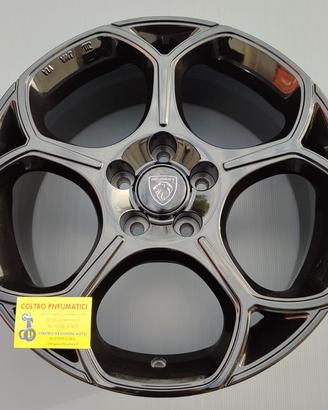 4 Cerchi In Lega NUOVI Da 17 Citroen Peugeot ecc