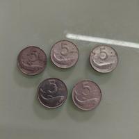 Monete 5 lire