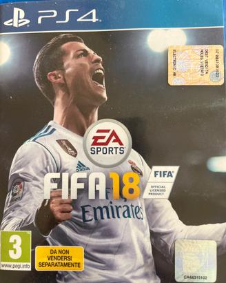 Fifa 2018 ps4