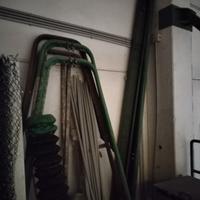 cavalletti con rotaia per argano