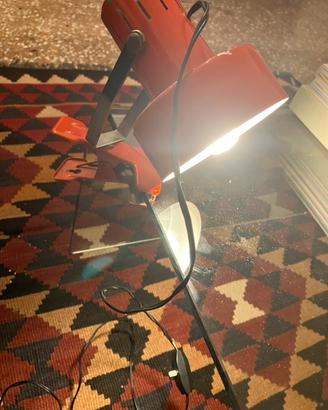 Lampada a morsetto anni 70