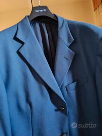 giacca uomo blu 
