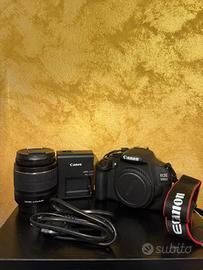 Canon EOS 1200D Nuova + Obiettivo + Caricabatterie