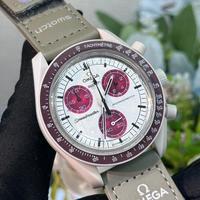 omega × swatch speedmaster