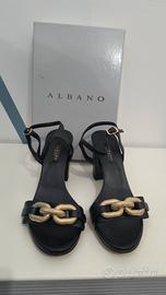 Sandali Albano con catena dorata n°39