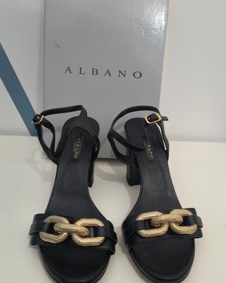 Sandali Albano con catena dorata n°39