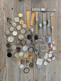 Ricambi vari orologio orologiaio fornitura