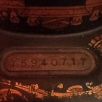 macchina da cucire Singer anno 1900