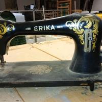 macchina da cucire Erika senza mobile