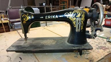 macchina da cucire Erika senza mobile