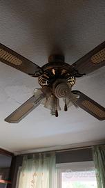 lampadario ad eliche senza lampade funzionante  re