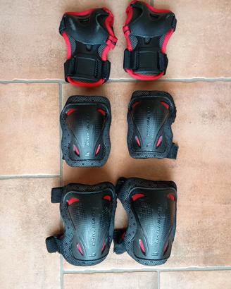 Set protezioni pattinaggio bambino Rollerblade XXS
