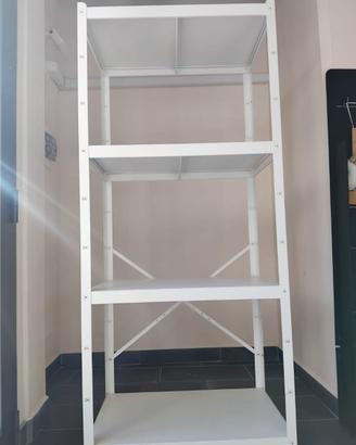 3 SCAFFALI METALLICI GRANDI + 1 PICCOLO