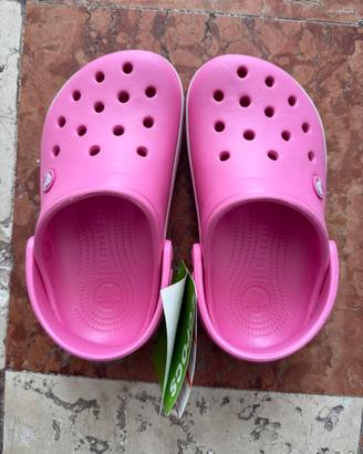Sandali crocs Rosa taglia 32-33 nuovi e originali