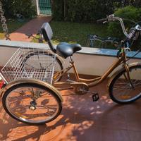 bicicletta a tre ruote