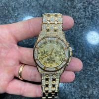 Orologio Oro e strass