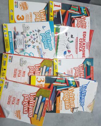 libro scuola media voltiamo pagina 