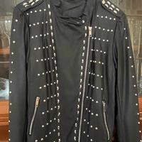 Chiodo similpelle nero 5 euro