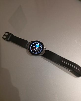 Samsung Galaxy Watch 4 44mm nero + Cinturino Inox