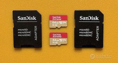 SCHEDE DI MEMORIA MICRO SD ed ADATTATORI - SANDISK