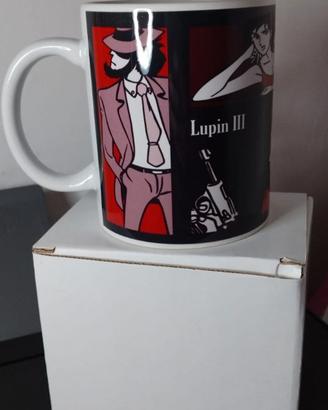 tazza latte in ceramica di lupin