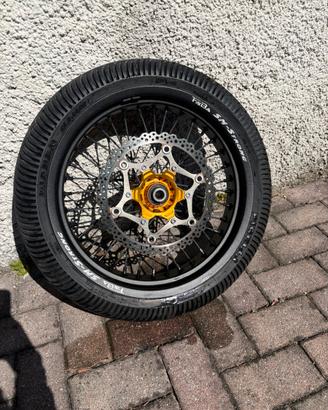 cerchi motard faba in perfette condizioni