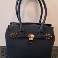 Borsa blu da donna