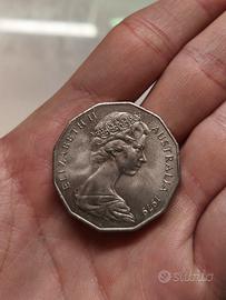 Moneta Australiana Regina Elisabetta II